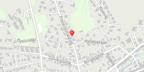 Trafikstøjkort på Frederikshaldvej 16, 8300 Odder