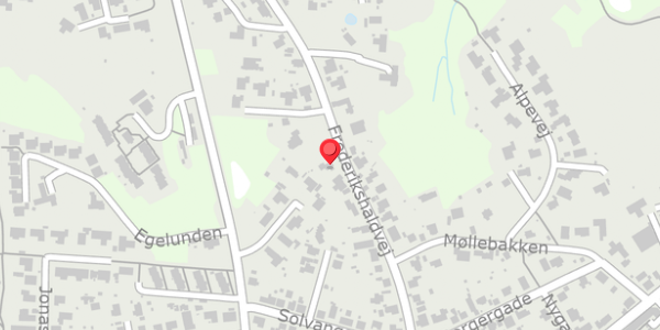 Trafikstøjkort på Frederikshaldvej 23, 8300 Odder