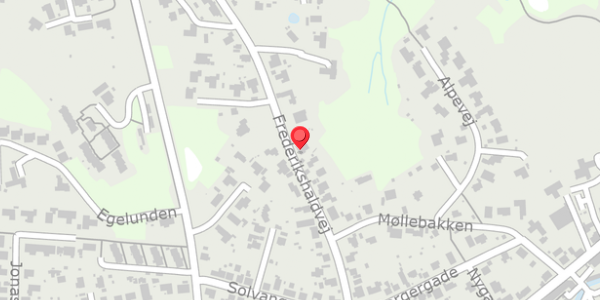 Trafikstøjkort på Frederikshaldvej 24, 8300 Odder