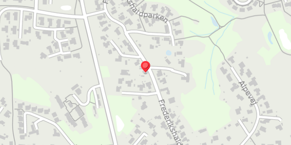 Trafikstøjkort på Frederikshaldvej 33, 8300 Odder