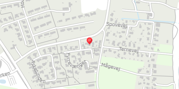 Trafikstøjkort på Fyrrevænget 7, . , 8300 Odder