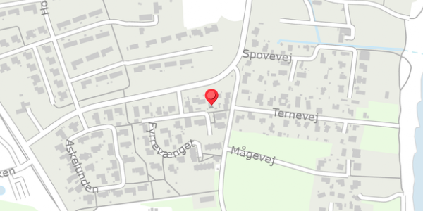 Trafikstøjkort på Fyrrevænget 9, . , 8300 Odder