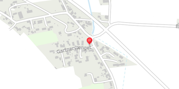 Trafikstøjkort på Gartnervænget 2, 8300 Odder