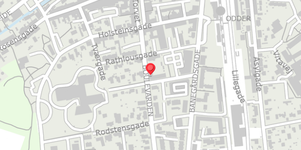 Trafikstøjkort på Gersdorffsgade 2H, 8300 Odder