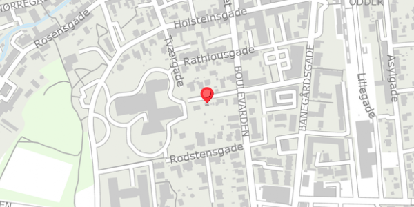 Trafikstøjkort på Gersdorffsgade 15, 8300 Odder