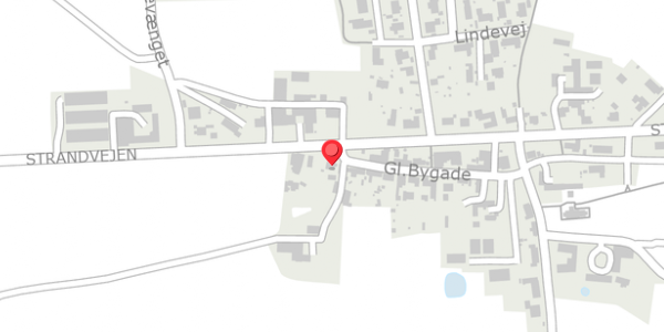 Trafikstøjkort på Gl.Bygade 20, 8300 Odder