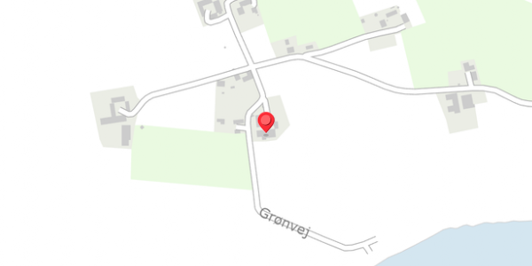 Trafikstøjkort på Grønvej 17, 8300 Odder