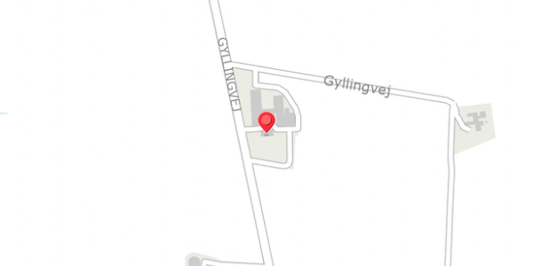 Trafikstøjkort på Gyllingvej 37, 8300 Odder