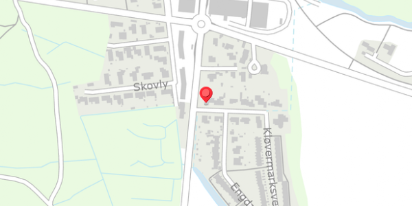 Trafikstøjkort på Hagemannsgade 1, . , 8300 Odder
