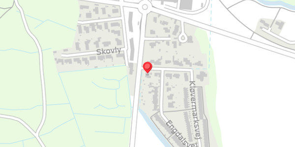Trafikstøjkort på Hagemannsgade 2, . , 8300 Odder