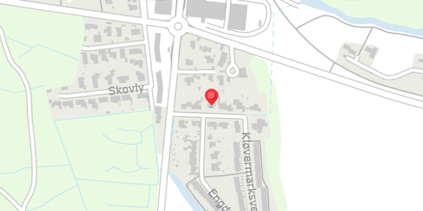 Trafikstøjkort på Hagemannsgade 7, 8300 Odder
