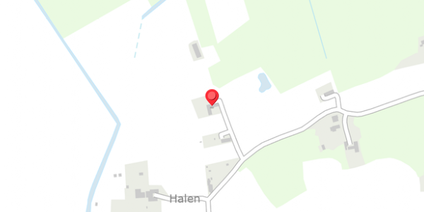 Trafikstøjkort på Halen 38, 8300 Odder