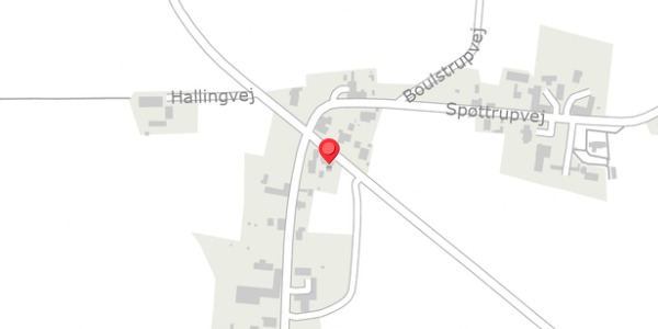 Trafikstøjkort på Hallingvej 27, 8300 Odder