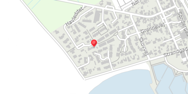 Trafikstøjkort på Havleddet 15, 8300 Odder