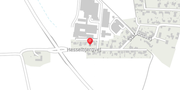 Trafikstøjkort på Hedegårdsvej 3, 8300 Odder