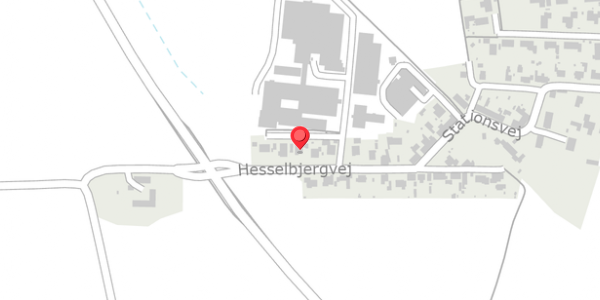 Trafikstøjkort på Hedegårdsvej 5, 8300 Odder