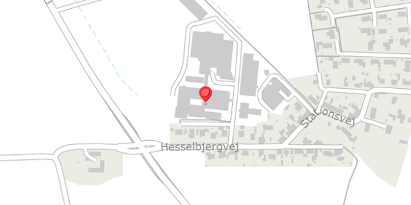Trafikstøjkort på Hedegårdsvej 11, 8300 Odder