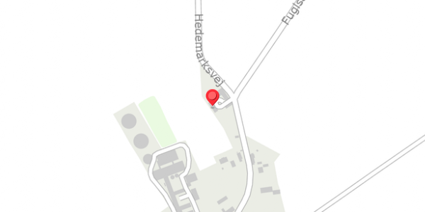 Trafikstøjkort på Hedemarksvej 40, 8300 Odder