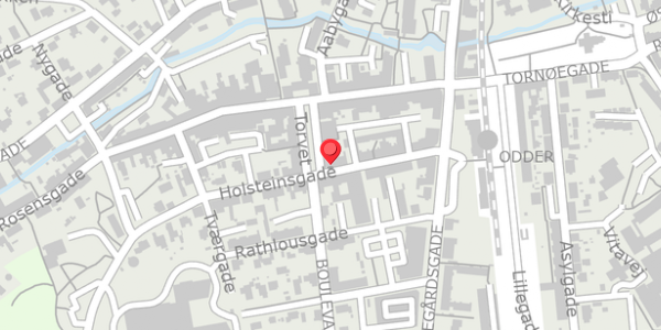 Trafikstøjkort på Holsteinsgade 18, 2. , 8300 Odder