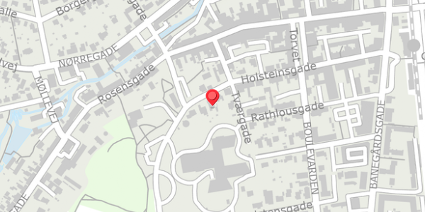 Trafikstøjkort på Holsteinsgade 35A, 8300 Odder