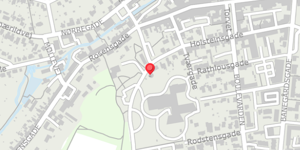 Trafikstøjkort på Holsteinsgade 41, 8300 Odder