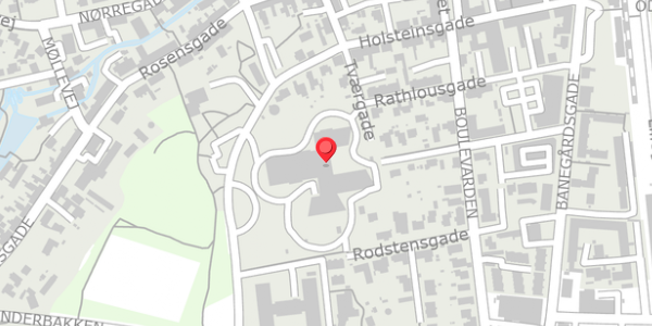 Trafikstøjkort på Holsteinsgade 43, 8300 Odder