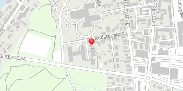 Trafikstøjkort på Holsteinsgade 45D, 8300 Odder
