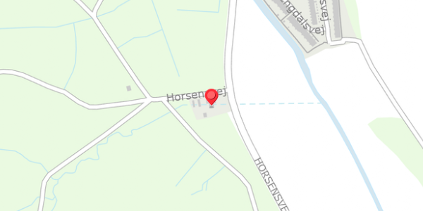 Trafikstøjkort på Horsensvej 52, 8300 Odder