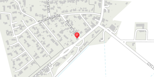 Trafikstøjkort på Horsensvej 160, . , 8300 Odder