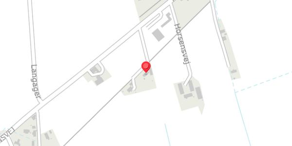 Trafikstøjkort på Horsensvej 183, . , 8300 Odder