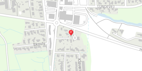 Trafikstøjkort på Houvej 6C, 8300 Odder