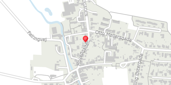 Trafikstøjkort på Hovedgaden 11, 8300 Odder
