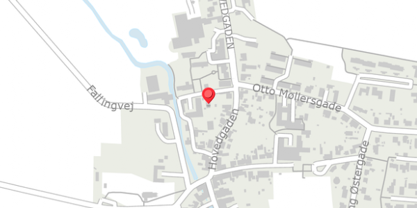 Trafikstøjkort på Hovedgaden 17, . , 8300 Odder