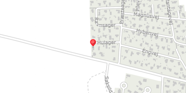 Trafikstøjkort på Hulager 9, 8300 Odder