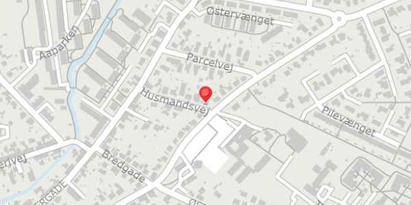Trafikstøjkort på Husmandsvej 2, 8300 Odder