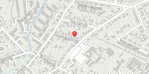 Trafikstøjkort på Husmandsvej 4, 8300 Odder