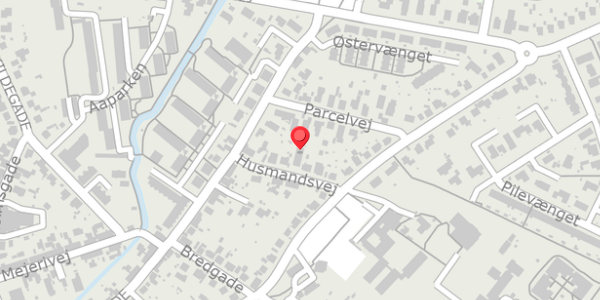 Trafikstøjkort på Husmandsvej 8, 8300 Odder