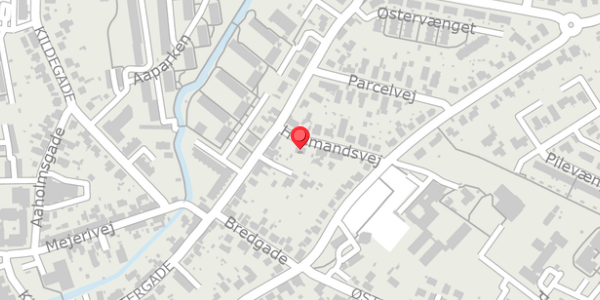 Trafikstøjkort på Husmandsvej 13, 8300 Odder