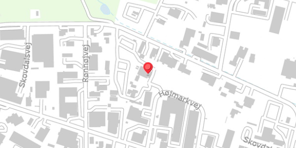 Trafikstøjkort på Højmarkvej 10, 8300 Odder