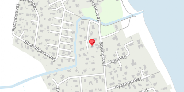 Trafikstøjkort på Jensens Plads 1, . , 8300 Odder