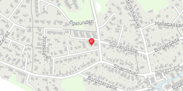 Trafikstøjkort på Jonasdalen 2, 8300 Odder