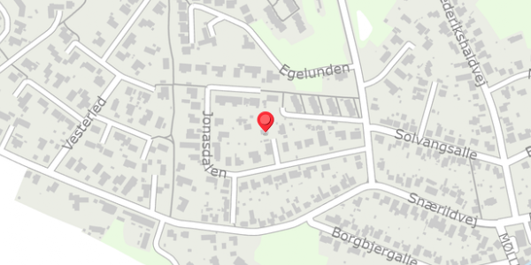 Trafikstøjkort på Jonasdalen 12B, 8300 Odder