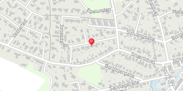Trafikstøjkort på Jonasdalen 13, 8300 Odder