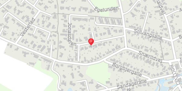 Trafikstøjkort på Jonasdalen 17, 8300 Odder