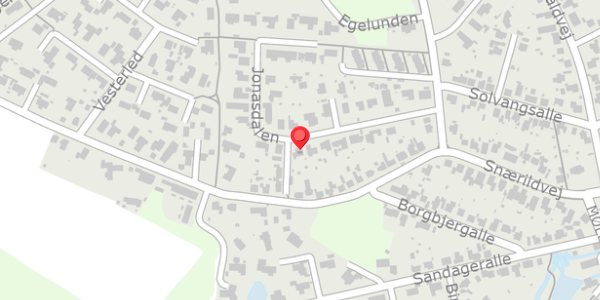 Trafikstøjkort på Jonasdalen 21, 8300 Odder