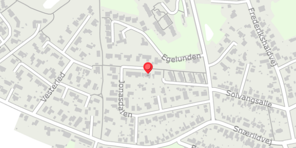 Trafikstøjkort på Jonasdalen 32, 8300 Odder