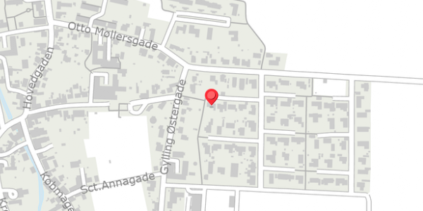 Trafikstøjkort på Karen Jeppesgade 8, . , 8300 Odder