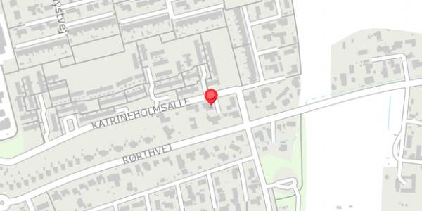 Trafikstøjkort på Katrineholmsalle 54, . , 8300 Odder