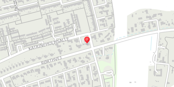 Trafikstøjkort på Katrineholmsalle 58, . , 8300 Odder