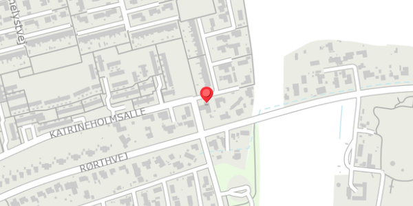 Trafikstøjkort på Katrineholmsalle 62, . , 8300 Odder